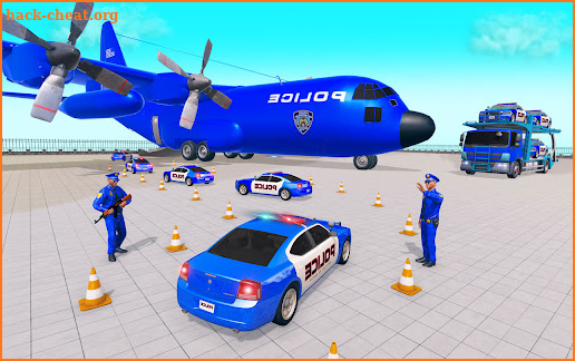 Police Transport Truck Games screenshot