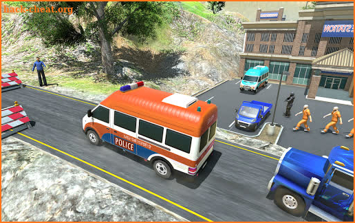 Police Van Car Simulator Free Driving Games screenshot