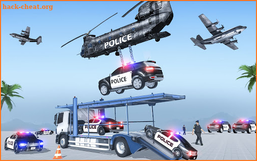 Police Vehicles Transport Truck Simulator screenshot