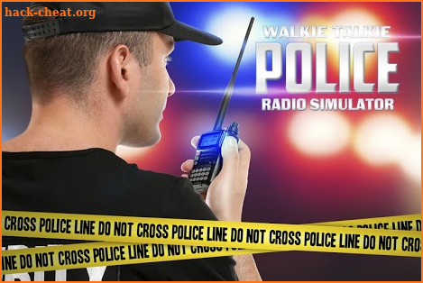 Police walkie-talkie radio sim screenshot