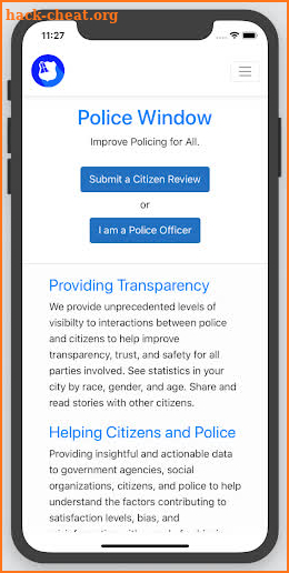 Police Window screenshot