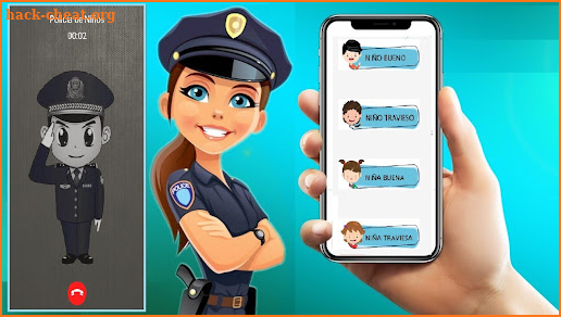 Policia de niños llamada screenshot
