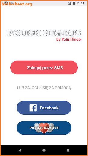 PolishHearts Tindo version screenshot