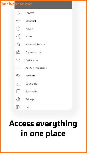 Pollo Private browser- Incognito browser & AdBlock screenshot
