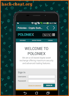 Poloniex - Cryptocurrency Exchange screenshot