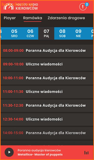 Polskie Radio Kierowców screenshot