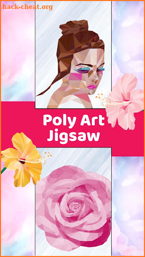 Poly Art Jigsaw Idle Painter Polygon by Number screenshot