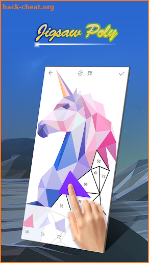 Poly Art - Jigsaw Puzzle – Color By Number Lo Poly screenshot