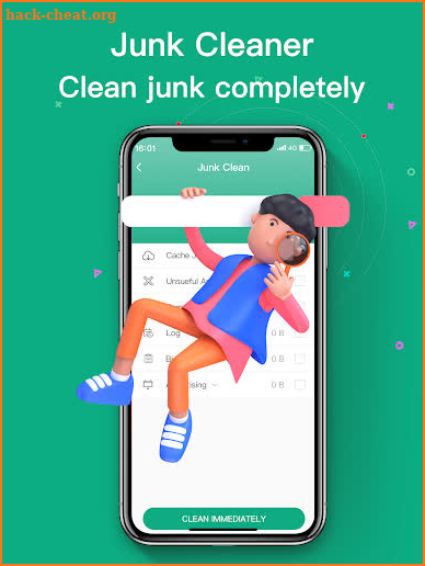Poly Clean - Cleaner & Booster screenshot