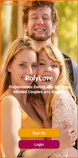 Poly Dating App for Open Minded Women and Couples screenshot