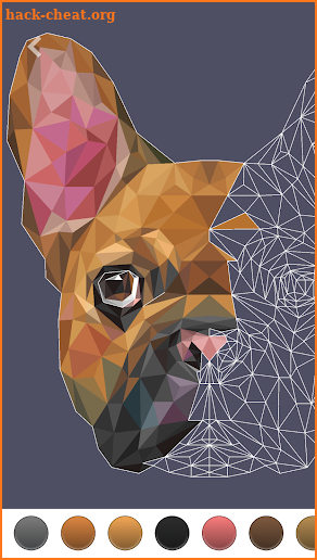 PolyGO - LowPoly Coloring book for adults screenshot