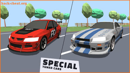 Polygon Drift: Traffic Racing screenshot