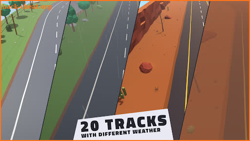 Polygon Drift: Traffic Racing screenshot