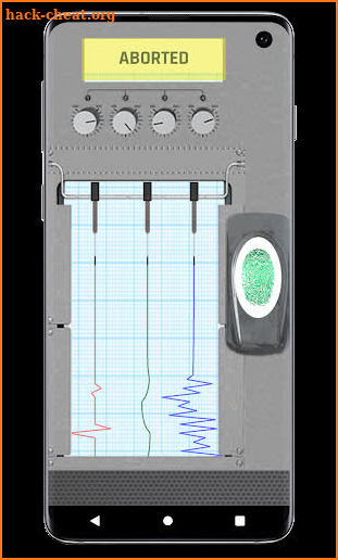 Polygraph Lie Detector Test Simulator screenshot