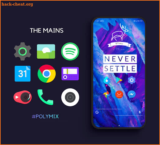 Polymix Icon Pack - Papercons screenshot