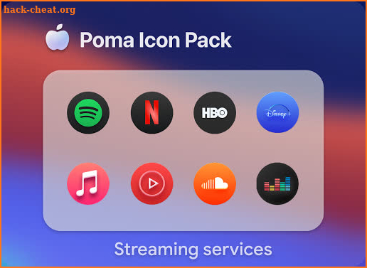 Poma Big Sur Round Icon Pack screenshot