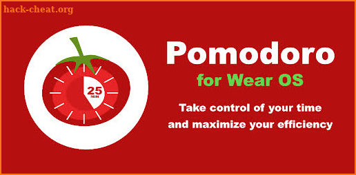 Pomodoro for Wear OS screenshot