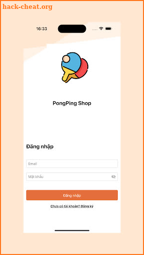PongPing Shop screenshot