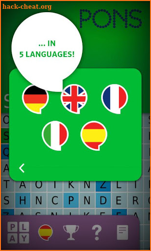 PONS SpellFlash Language Game screenshot
