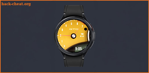 Pontiac GTO RPM Watch Face screenshot