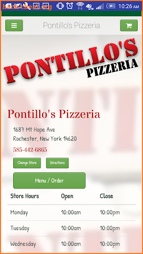 Pontillo's Pizzeria screenshot