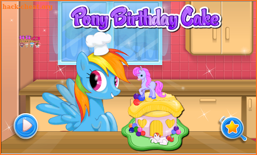 Pony Birthday Cake screenshot
