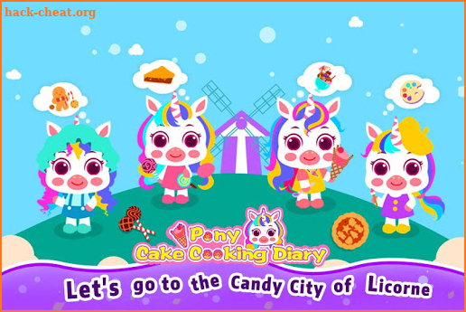 Pony Cake Cooking Diary-kitchon food cooking games screenshot