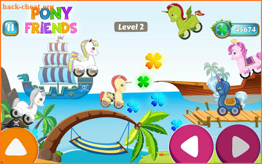 Pony Friends 🦄 - Beepzz racing game for kids screenshot