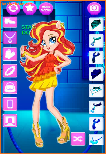 Pony Friendship Fashion Style Dress UP screenshot