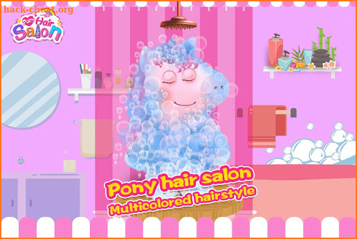 Pony Hair Salon-Take care of baby fun kids games screenshot