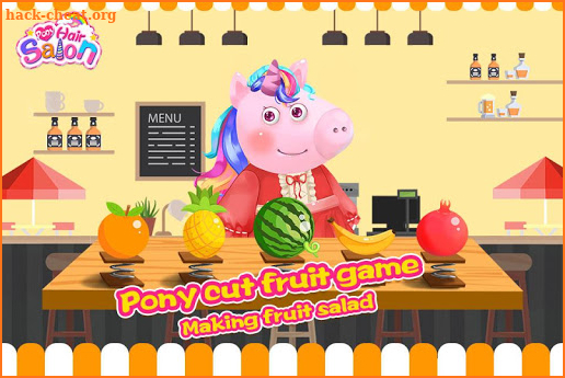 Pony Hair Salon-Take care of baby fun kids games screenshot