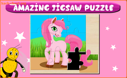 Pony Jigsaw Puzzles : Bee Kids screenshot
