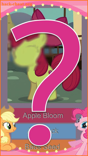 Pony Quiz - MLP Game Guess my Little Character screenshot