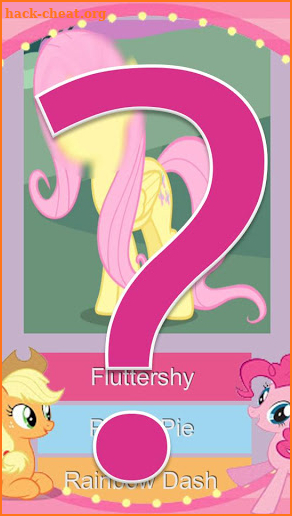 Pony Quiz - MLP Game Guess my Little Character screenshot