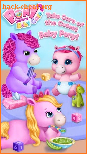 Pony Sisters Baby Horse Care - Babysitter Daycare screenshot