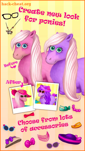 Pony Sisters in Hair Salon screenshot