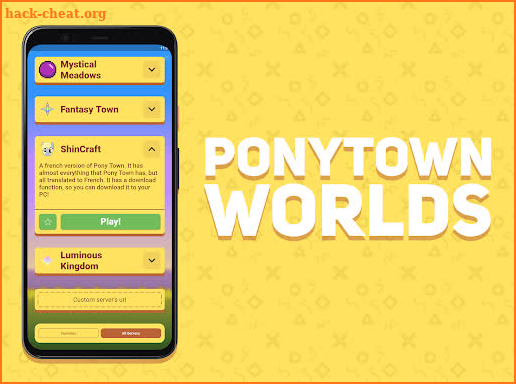 Pony Town Worlds screenshot