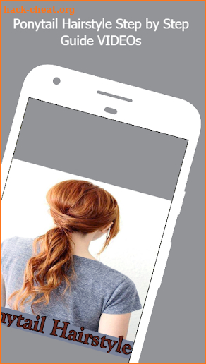 Ponytail Hairstyle Step by Step Video Pony Tail screenshot