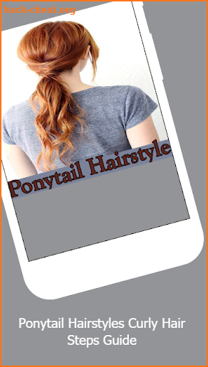 Ponytail Hairstyle Step by Step Video Pony Tail screenshot
