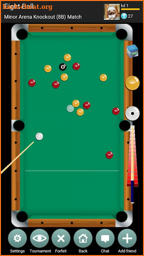 Pool Arena Online screenshot