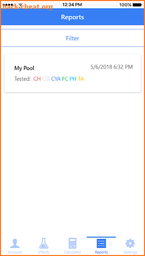 Pool Calculator screenshot