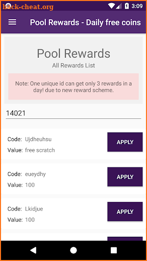 Pool Instant Rewards - Free coins screenshot