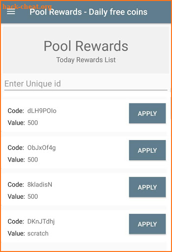 Pool Rewards - Daily Free Coins screenshot
