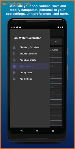Pool Water Calculator screenshot