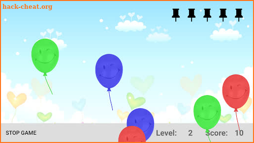 Pop balloons for kids screenshot