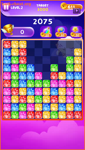 Pop Cats Puzzle Game screenshot