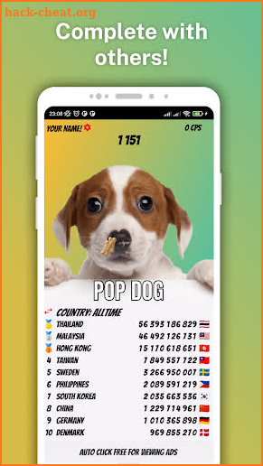 Pop Dog Clicker screenshot