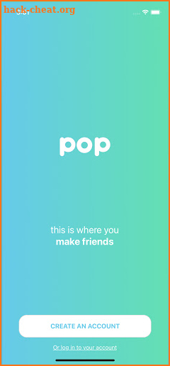 Pop: find campus friends screenshot