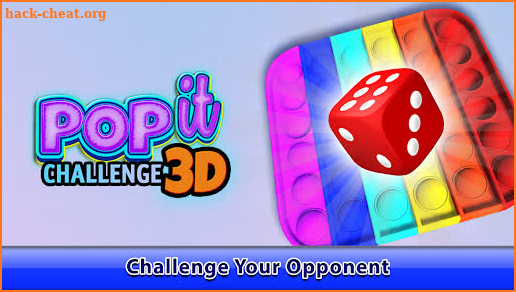 Pop It 3D Dice Challenge Game screenshot
