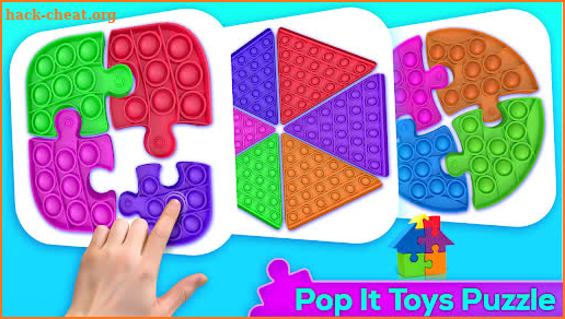 Pop It 3D Puzzle : fidget toys puppet games screenshot